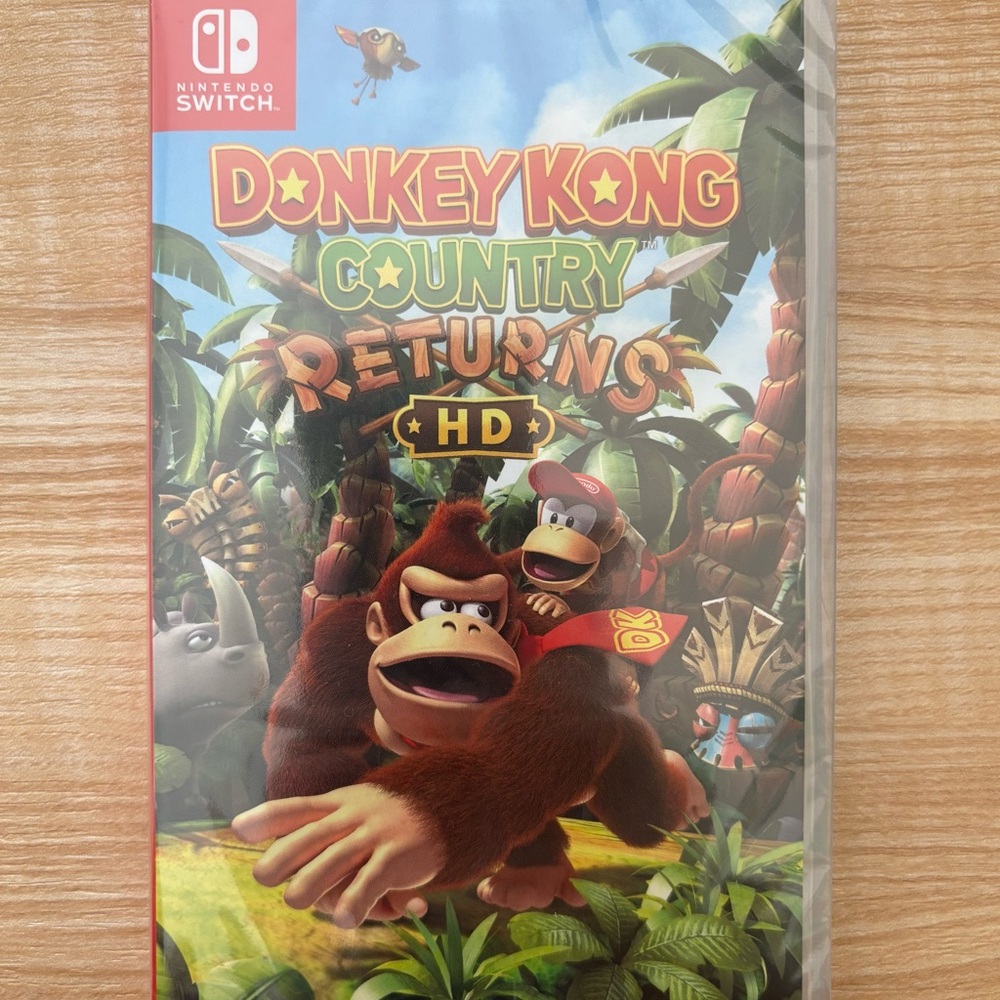 Brand New Donkey Kong Country Returns HD Nintendo Switch
